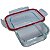 Kit 6 Potes Vidro Hermético Vedação Marmita com Trava 1520ml Mantimentos Cozinha - Imagem 3