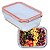 Kit 4 Potes Vidro Hermético 1000ml Marmita c/Trava Vedação Cozinha - Imagem 5