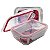 Kit 2 Potes De Vidro Marmita 1000ml Vedação Hermético Fitness Mantimentos - Imagem 8