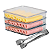 Porta Frios Triplo Triplex 3 Andares Acrilico Resistente Kit Com Pegador Inox - Imagem 3