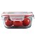 Pote De Vidro Hermético Grande Marmita Tampa Silicone 1500ml - Imagem 6