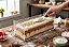 Forma Slice Cake Acrílico COM TAMPA 30x10x10cm Com Frente Removível + Espátula - Imagem 1