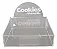 Expositor 30x30 Com Tampa Para Doces, Brownies + Logo - Imagem 1
