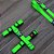 Kit Peitoral H Antipuxão + Guia para cães - Verde Neon - Imagem 2