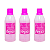 Kit Removedor de Esmalte Repos 100ml sem acetona Rosa- 3UN - Imagem 1