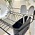 Escorredor de Parede Cook Home 52cm Preto Fosco - Imagem 6