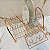 Kit Escorredor Prato e Suporte para Copos Rose Gold 2Pçs - Imagem 2