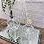 Jogo Kit Dispenser Recipiente Aroma Vidro Mimo Prata - Imagem 5