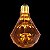 Kit Lustre Pendente Dourado + Lâmpada Led Taschibra 2pçs - Imagem 3