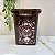 Pote Porta Café Organizador Vintage 1,8l  Plasútil Marrom - Imagem 2