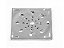 Grelha Tampa Inox para Ralo Quadrada 10x10cm  sem Caixilho - Imagem 1