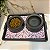 Kit 2 Comedouro Bebedouro Pet Cachorro Gato C/ Bandeja 48cm It Dog - Imagem 4