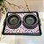 Kit 2 Comedouro Bebedouro Pet Cachorro Gato C/ Bandeja 48cm It Dog - Imagem 3