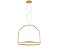 Lustre Pendente Luminaria Cage Avant Madeira Bivolt - Imagem 1