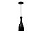 Lustre Pendente Luminária Preto Taschibra Bivolt - Imagem 1