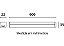 Luminaria Tubo Led 60cm 9w Blumenau - Imagem 2