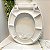 Assento Vaso Sanitário Oval Soft Close Branco Sicmol - Imagem 6