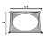 Porta Grelha Caixilho Inox 15x15 - Imagem 2