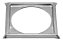 Porta Grelha Caixilho Inox 15x15 - Imagem 1