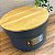 Pote Lata Metal Porta Biscoito Cookies Matte Chumbo 3500 Ml - Imagem 2