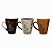 Caneca Porcelana Moinho Sortida 300ml Unidade - Imagem 1