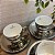 Kit Jogo Xicaras Café Cromado 12 Peças Full Fit - Imagem 7