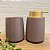 Kit Banheiro Bancada Cerâmica Rose Com Dourado Dolce Home 2pçs - Imagem 3