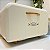 Porta Pão Metal Forninho Retrô Offwhite Creme Dolce Home - Imagem 2