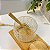 Kit Porta Tempero/Condimentos Bancada Vidro Com Bandeja Bambu 3 Potes Dolce Home - Imagem 4