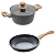 Kit de Panela + Frigideira Cerâmica Indução Antiaderente 2Pçs Dolce Home - Imagem 1
