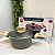 Panela Com Tampa Indução Cerâmica 20cm 2,4l Cinza Dolce Home - Imagem 2