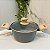 Panela Com Tampa Indução Cerâmica 20cm 2,4l Cinza Dolce Home - Imagem 5