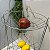 Fruteira de Piso Redonda Tripla Cromada Arthi - Imagem 2