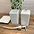 Kit Banheiro Bancada Cerâmica Branco Dolce Home 3pçs - Imagem 4
