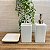 Kit Banheiro Bancada Cerâmica Branco Dolce Home 3pçs - Imagem 2