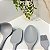 Kit Conjunto Utensílios Silicone Cinza Grey Mimo 4pçs - Imagem 7