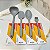 Kit Conjunto Utensílios Silicone Cinza Grey Mimo 4pçs - Imagem 2