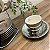 Kit Jogo Xícaras com Pires Suporte Cromado Café 80ml 13Pçs Full Fit - Imagem 5