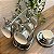 Kit Jogo Xícaras com Pires Suporte Cromado Café 80ml 13Pçs Full Fit - Imagem 3