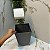 Lixeira Banheiro Piso C/ Suporte para Papel Higiênico 6,5L Stolf - Imagem 3