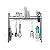 Escorredor Rack Louças Cook Home Cromado / Preto - Imagem 12