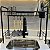 Escorredor Rack Louças Cook Home Cromado / Preto - Imagem 2