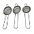 Kit Peneira Inox 3 Peças - Imagem 1