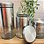 Kit Pote Metal Vidro Inox Dolce Home 3Pçs - Imagem 2