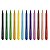 Canetinha Hidrográfica Faber Castell Vai e Vem 12 Cores - Imagem 2
