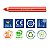 Lápis de Cor Staedtler Buddy 12 Cores Jumbo + Apontador Jumbo - Imagem 4