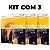 Kit 3 Encordoamento Daddario Violão Aço EJ14 012 Bronze Pack - Imagem 1