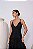 VESTIDO VALÉRIA LONGO TULE POÁ - PRETO - Imagem 4