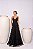 VESTIDO VALÉRIA LONGO TULE POÁ - PRETO - Imagem 2