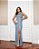 VESTIDO LUIZA PAETÊ UM OMBRO - AZUL SERENITY - Imagem 1